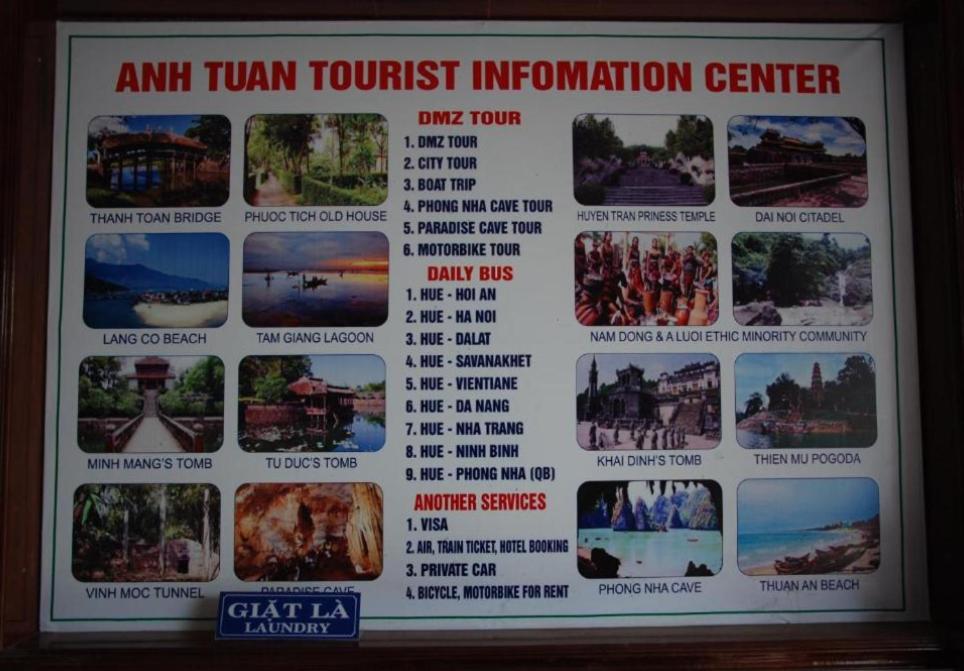 Anh Tuan Hotel Hué Extérieur photo